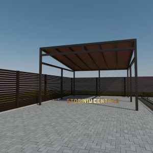 Vizualizacija carport 2